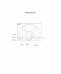 Blower Housing Diagram and Parts List for  Briggs and Stratton Engine